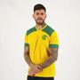 Imagem de Camisa Flamengo Brasil Zico Desana - Amarelo - Braziline