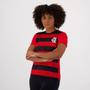 Imagem de Camisa Flamengo Shout Feminina Vermelha e Preta