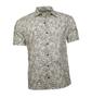 Imagem de Camisa Floral Masculina Ramos Verde Claro