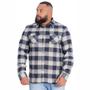 Imagem de Camisa Gangster Flanela Xadrez Plus Size Masculina - 0017