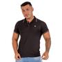 Imagem de Camisa Gola Polo Cinza Masculina Fio 30 Básica Moda Casual