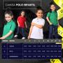 Imagem de Camisa Gola Polo Infantil Malha Piquet Menino 1 Ao 16.