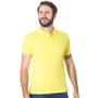 Imagem de Camisa Gola Polo Masculina Piquet Lisa Bordado Manga Curta