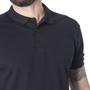 Imagem de Camisa Gola Polo Masculina Piquet Lisa Bordado Manga Curta