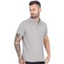 Imagem de Camisa Gola Polo Masculina Piquet Lisa Com Bolso Manga Curta