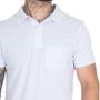 Imagem de Camisa Gola Polo Masculina Piquet Lisa Com Bolso Manga Curta