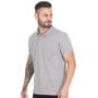 Imagem de Camisa Gola Polo Masculina Piquet Lisa Com Bolso Manga Curta