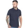 Imagem de Camisa Gola Polo Masculina Piquet Lisa Manga Curta Casual