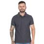 Imagem de Camisa Gola Polo Masculina Piquet Lisa Manga Curta Casual