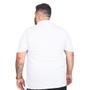 Imagem de Camisa Gola Polo Masculina Piquet Plus Size Bolso Lisa