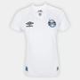 Imagem de Camisa Grêmio II 22/23 s/n Torcedor Umbro Feminina - Branco+Azul