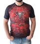 Imagem de Camisa Homem Aranha Spider Man Camiseta Basica Infantil Masculina Adulto