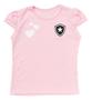 Imagem de Camisa Infantil Botafogo Baby Look Rosa Oficial