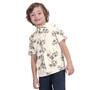 Imagem de Camisa Infantil Camiseta Menino Folha Trick Nick Tam 1 Ao 10