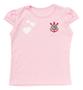 Imagem de Camisa Infantil Corinthians Baby Look Rosa Oficial