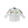 Imagem de Camisa Infantil Country Bordada Radade Green Team Branco  Ref. 3091