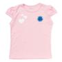 Imagem de Camisa Infantil Cruzeiro Baby Look Rosa Oficial