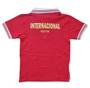 Camisa Infantil Internacional Polo Vermelha Oficial - Revedor Imagem de Camisa Infantil Internacional Polo Vermelha Oficial