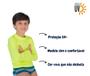 Imagem de Camisa infantil manga longa com proteção uv unissex