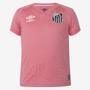 Imagem de Camisa Infantil Santos Outubro Rosa 22/23 s/nº Torcedor Umbro Feminina