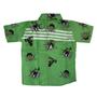 Imagem de Camisa Infantil Temática Hulk Verde e Gravata