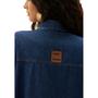 Imagem de Camisa Jeans Lança Perfume Oversized AV24 Azul Feminino