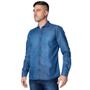 Imagem de Camisa Jeans Masculina Amil Comfort Azul