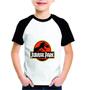 Imagem de Camisa Jurassic Park Manga Longa Infantil Estampada