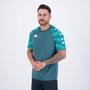 Imagem de Camisa Kappa Raglany Verde Escuro
