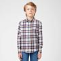 Imagem de Camisa Longa Infantil Menino Flanelada Xadrez Onda Marinha