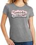 Imagem de Camisa madrinha de coração camiseta dinda presente raglan