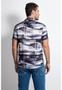 Imagem de Camisa Manga Curta Estampa Geométrica Guess Branco