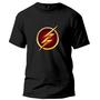 Imagem de Camisa Manga Curta The Flash Serie Infantil Malha