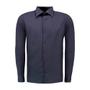 Imagem de Camisa Manga Longa Essencial Slim Masculina Ogochi 001470072 Marinho