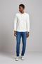 Imagem de Camisa Manga Longa Fio Tinto Slim Fit - Branco