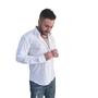 Imagem de Camisa manga longa slim fit flame