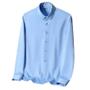 Imagem de Camisa Masculina de Seda 6XL - Manga Comprida, Sem Ferro, Luxo e Conforto (Primavera/Outono)