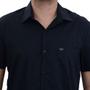 Imagem de Camisa Masculina Docthos MC Comfort Tricoline Preta - 119069