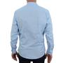 Imagem de Camisa Masculina Docthos Slim Tricoline Azul Celeste - 11907