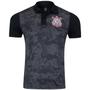 Imagem de Camisa Masculina Gola Polo Basic Camuflada Preta - Corinthians CO0168003