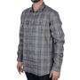 Imagem de Camisa Masculina Highstil ML Flanela Xadrez Modern Fit Plus Size Kaki - R484011