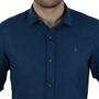 Imagem de Camisa Masculina Highstil ML Plus Slim Fit Marinho - 012583