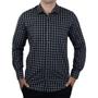 Imagem de Camisa Masculina Highstil ML Slim Fit Preta - 012567