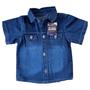 Imagem de Camisa Masculina Jeans Infantil Juvenil Menino