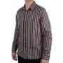 Imagem de Camisa Masculina King&Joe ML Xadrez Slim Marinho - CS22247