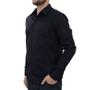 Imagem de Camisa Masculina King&Joe Slim Preta - CS21201