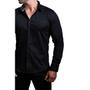 Imagem de Camisa Masculina Manga Longa Slim Fit Elegante