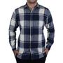 Imagem de Camisa Masculina Milani ML Plus Flanela Plus Azul -38224