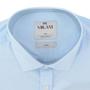 Imagem de Camisa Masculina Milani ML Slim Lisa azul claro - 72623