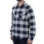 Imagem de Camisa Masculina Oyhan ML Flanela Xadrez Preta - 41K1407